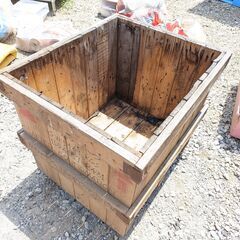 木箱 海外製品　輸入品1の画像