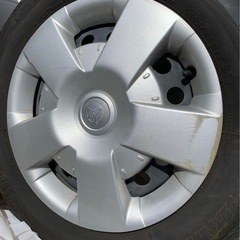 185/65R15トヨタタイヤホイール付き4本セットブリヂストンの画像