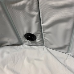 美品　子ども　プール　120 30 折り畳み　水栓付き　　の画像