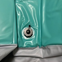 美品　子ども　プール　120 30 折り畳み　水栓付き　　の画像