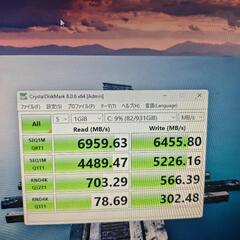コンパクト　ゲーミングPC（i5 14400f,RTX4060,GEN4 SSD）27インチフルHDモニター付きの画像