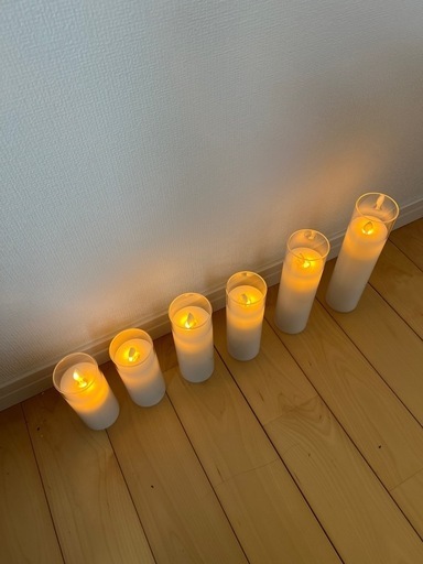 HONONARI LEDキャンドル　6本入り8セット