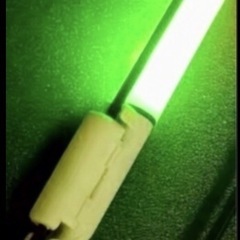 (新品未使用)竿先ライト(ケミホタルグリーン🟢)電池付き(残り11本)の画像