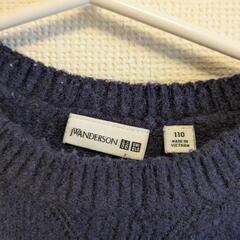 ユニクロ セーター110サイズの画像