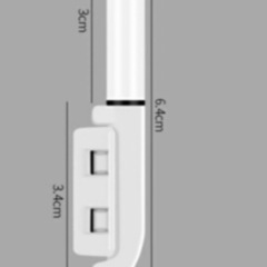 (新品未使用)竿先ライトヒットで🟢→🔴(点滅)電池付き(残り1本)の画像