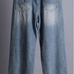 【aimoha neo】DISTRESSED BAGGY JEANSの画像