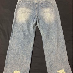 【aimoha neo】DISTRESSED BAGGY JEANSの画像