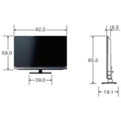 TOSHIBA REGZA 地上・BS・110度CSデジタルハイビジョン液晶テレビ 40v型 40S5の画像