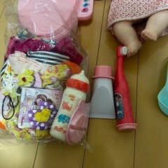 ぽぽちゃん 人形お世話セットの画像