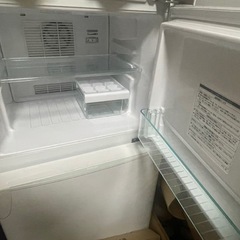 【来訪引き取りで0円】単身用 ツードア 冷蔵庫 美品の画像