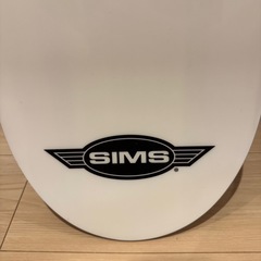 滑走1回 スノーボード 板 SIMS FR2 コラボ 限定品の画像