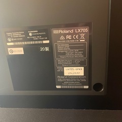 Roland 電子ピアノ　LX705の画像