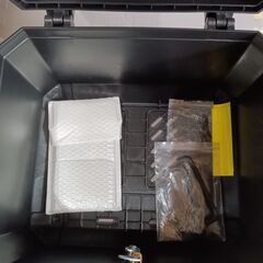 バイクボックス　 45L　バイク用リアボックス　トランク　大容量耐久性のあるABSバッグの画像