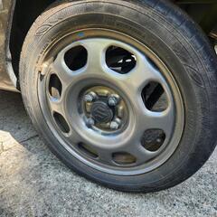 スズキ　ハスラー純正ホイール　タイヤ165/60R15  4本の画像
