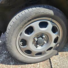 スズキ　ハスラー純正ホイール　タイヤ165/60R15  4本の画像
