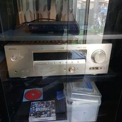 アンプ　スピーカー　オーディオラック　DVDプレーヤーの画像