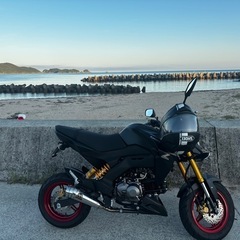 kawasaki  z125pro 最終型　走行3000kmの画像