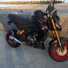 kawasaki  z125pro 最終型　走行3000kmの画像