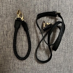 オーストリッチ黒ショルダーバッグ3way 新品※商品説明欄必読の画像