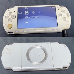 格安で！PSP2000  PSP3000の2つセットです。ソフト1本付き  ファンタジースターポータブルインフィニティの画像