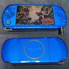 格安で！PSP2000  PSP3000の2つセットです。ソフト1本付き  ファンタジースターポータブルインフィニティの画像