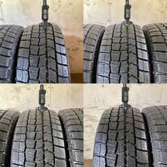 【スタッドレス】DUNLOP WINTERMAXX WM02 195/65R15 91Q M+S 中古タイヤ4本セットの画像