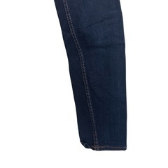 【ザラ】ダークブルー スキニージーンズ EUR34 Sの画像