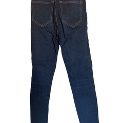【ザラ】ダークブルー スキニージーンズ EUR34 Sの画像