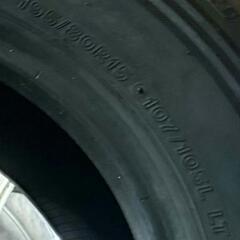 🌞195/80R15⭐工賃込み！ハイエース、キャラバン等に！バリ山！美品！BRIDGESTONE勢サマータイヤ入荷しました🌞の画像