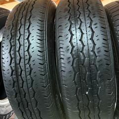 🌞195/80R15⭐工賃込み！ハイエース、キャラバン等に！バリ山！美品！BRIDGESTONE勢サマータイヤ入荷しました🌞の画像