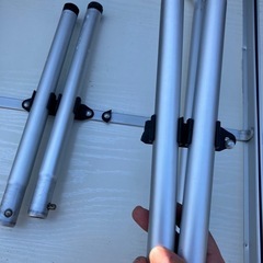 キャンプ用アルミテーブルの画像