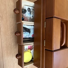 【早い者勝ち】裁縫箱【木製】の画像