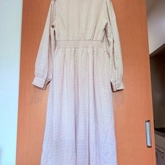 レトロ　ワンピース 大正ロマ パールネックドレス ヴィンテージ風の画像