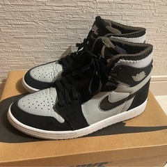 Nike Air Jordan 1 グレー/ブラックの画像