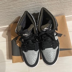 Nike Air Jordan 1 グレー/ブラックの画像