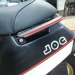 ヤマハ　初期型JOG 27V ペリカンジョグ　1KN型　昭和60年式　1985年　約40年前の旧車を理解できる方限定　バッテリー交換済実働・書類付きの画像
