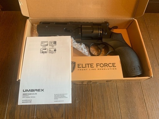 購入者決定　値下げ　UMAREX   ELITE   FORCE   co2ガスリボルバー  美品