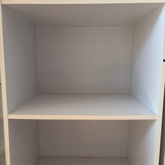 カラーボックス　収納BOX3段の画像