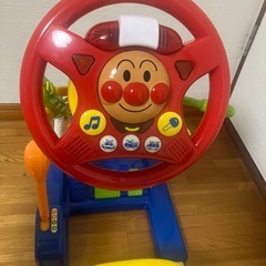 アンパンマン おしゃべりいっぱいキッズドライバー ハンドルおもちゃ の画像