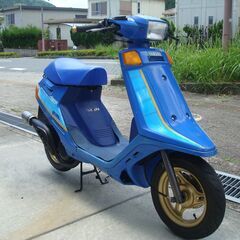 チャンプRS　ゴロワーズカラー　昭和62年式　1987年　約38年前の旧車を理解できる方限定　タイヤ後・バッテリー交換済　実働・登録書類付きの画像