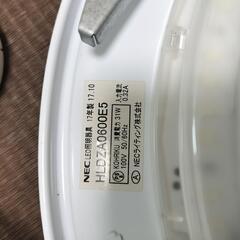LED照明　HLDZA0600E5　50cm NEC 2017年製　リモコンありの画像