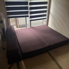 ソファーベッドの画像