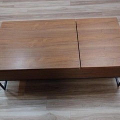 【ニトリ】ローテーブル 昇降機能付きの画像