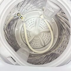 【3ヵ月保証付き】Hisense 洗濯機 5.5kg 2021年製 配送・設置込み！メルカリよりお得 KW0032の画像
