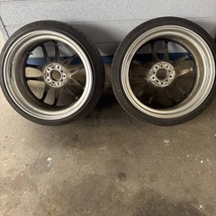 ワークエモーション　CR2P 9.5j PCD114.3 ２本の画像
