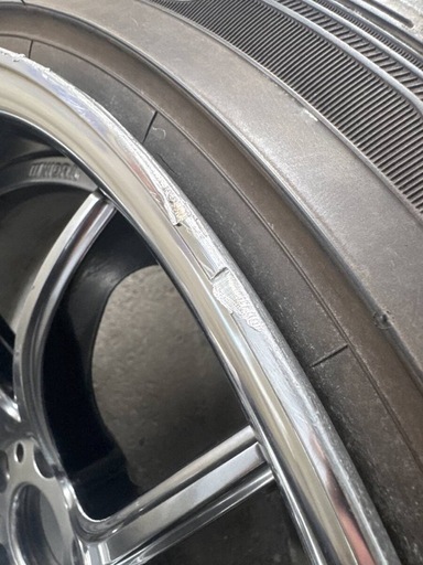 ワークエモーション　CR2P 9.5j PCD114.3 ２本