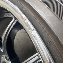 ワークエモーション　CR2P 9.5j PCD114.3 ２本の画像