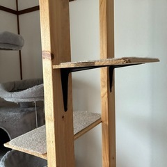 自作キャットタワー 4段の画像