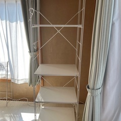 0円。取りに来てくれる方限定。スチールラックの画像