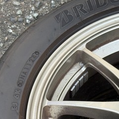 ブリヂストン RE-71rs 195/50R15 ホイール4本 ロードスターなどの画像